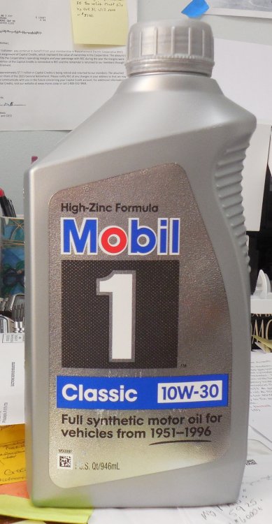 Mobil 1 High-Zinc Formula 10W30, This will allow me to use up... (1).JPG